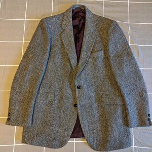 Harris Tweed Herringbone Blazer/Jacket 42R